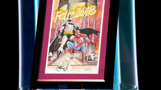 Alberto Chicote lleva a Tesoro o Cacharro la ilustración de las Campanadas 2018 del fallecido Carlos Pacheco: "Sale Cristina Pedroche" Alberto Chicote lleva a Tesoro o Cacharro la ilustración de las Campanadas 2018 del fallecido Carlos Pacheco: "Sale Cristina Pedroche"