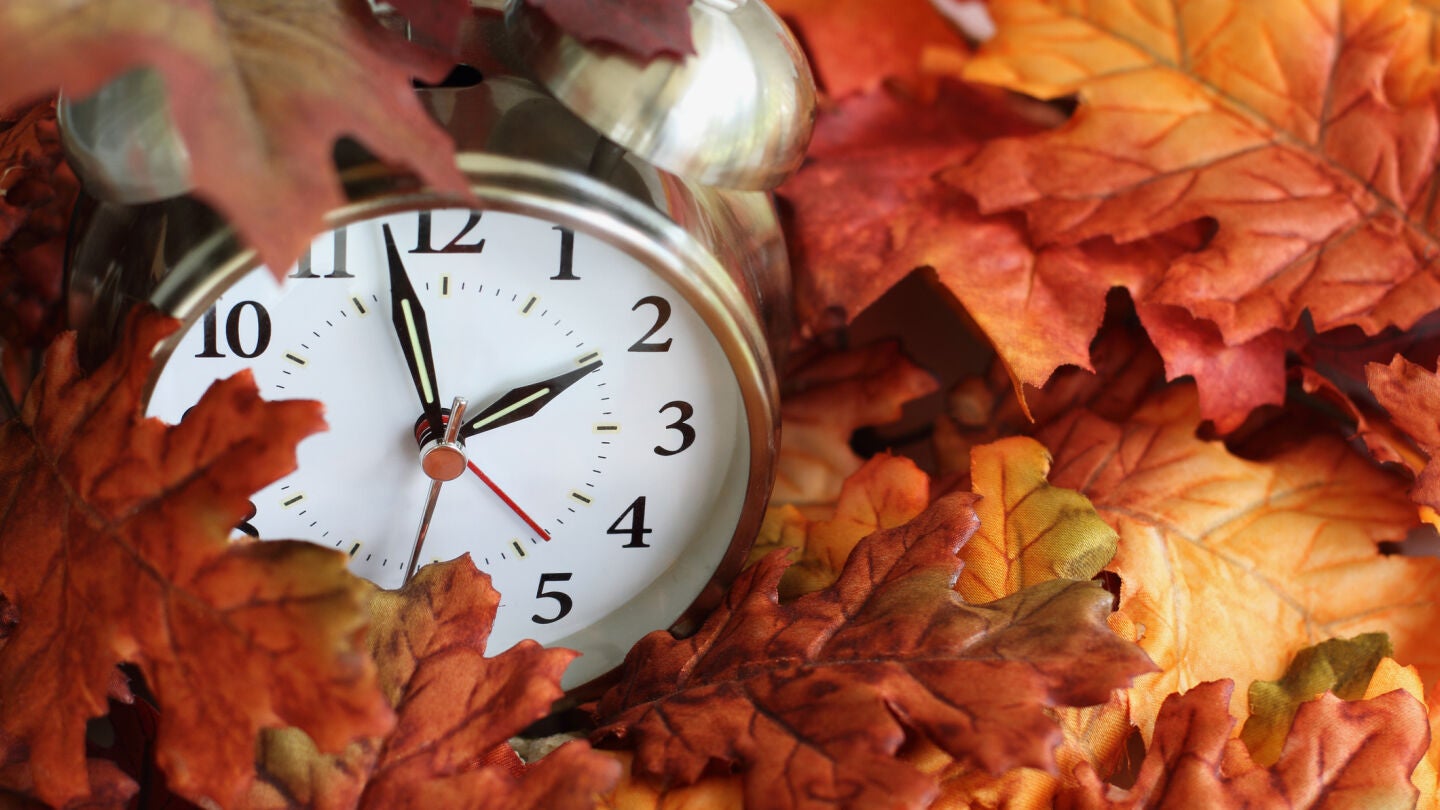 Cambio de hora en oto&ntilde;o