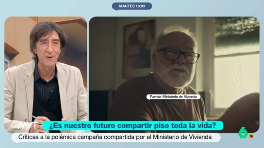 Benjamín Prado, sobre el polémico anuncio del Ministerio de Vivienda: "No he visto un gol en propia tan claro en mucho tiempo" El escritor expone que el anuncio "deja claro que en el Gobierno hay infiltrados" ya que, como señala, parece que el mismo ha sido hecho por la oposición. "Frivolizar sobre esto me parece un grave error", indica.