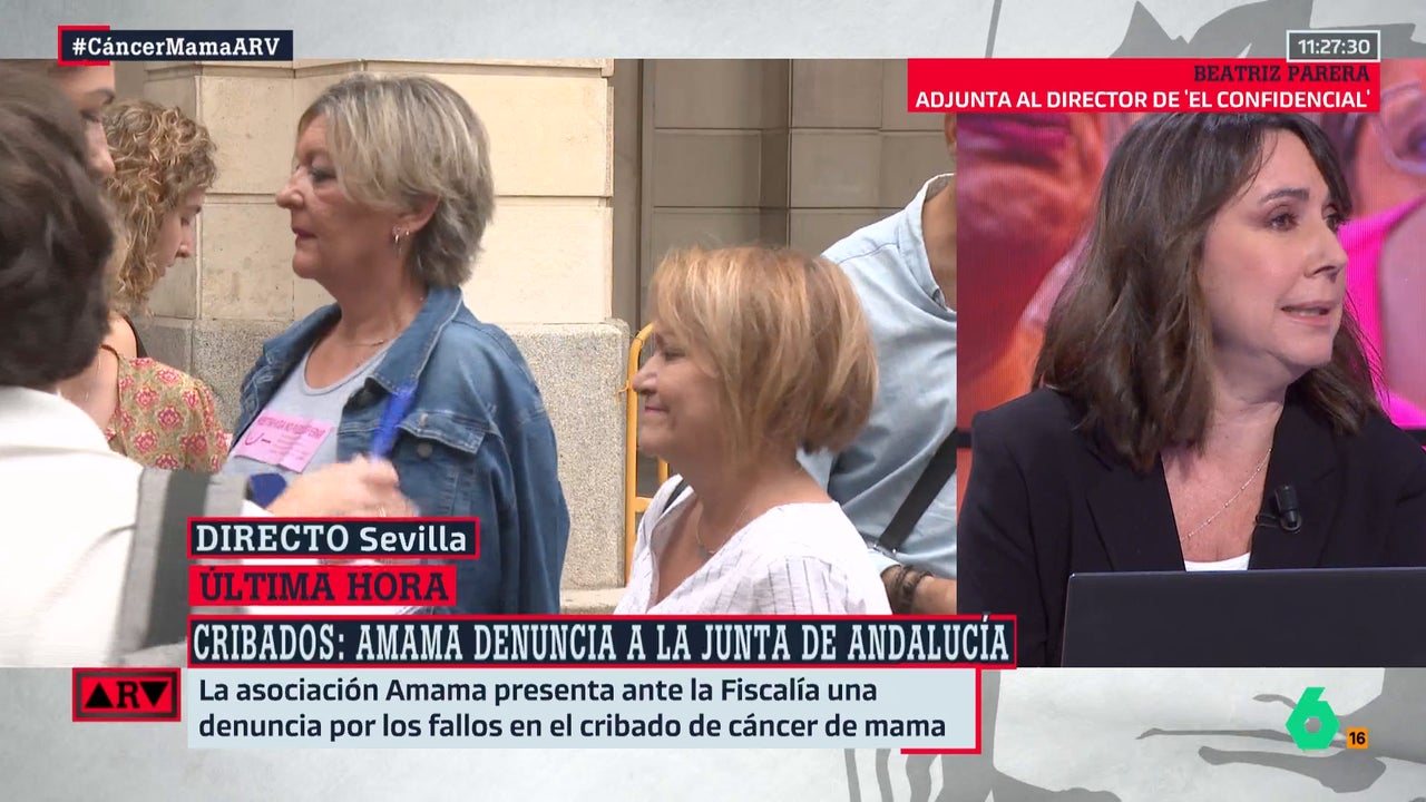 Beatriz Parera explica el recorrido penal que podría tener una denuncia contra la Junta de Andalucía por los cribados: "Hay dos delitos evidentes"