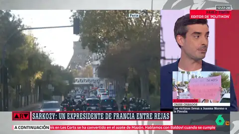 Pablo Simón ve positiva la condena a Sarkozy: "Que un presidente de la República pueda ser juzgado y condenado por corrupción es algo por lo que felicitarse" Pablo Simón ve positiva la condena a Sarkozy: "Que un presidente de la República pueda ser juzgado y condenado por corrupción es algo por lo que felicitarse"