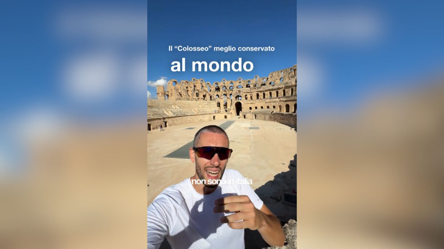 Coliseo de El Jem en T&uacute;nez