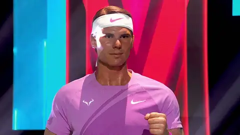 Así es la espectacular figura de Rafa Nadal en el Museo de Cera que vale 50.000 euros: "¿Sabes tallar esos músculos?" Así es la espectacular figura de Rafa Nadal en el Museo de Cera que vale 50.000 euros: "¿Sabes tallar esos músculos?"