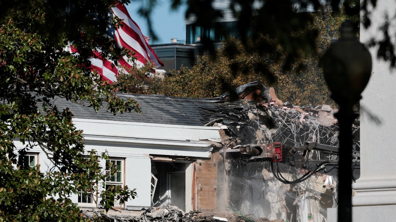 El capricho de Trump por su salón de baile borra dos siglos de historia en la Casa Blanca: "Será el más hermoso del país"