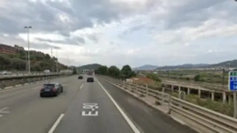 Km 14 de la B-23 en Barcelona Km 14 de la B-23 en Barcelona