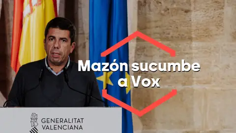 Todas las veces que Mazón ha cedido ante Vox. Todas las veces que Mazón ha cedido ante Vox.