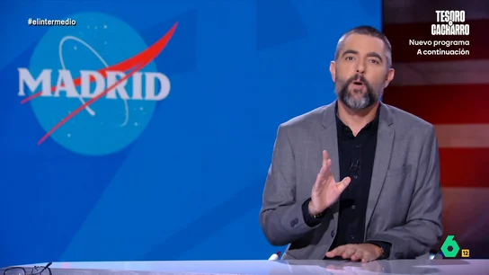 Dani Mateo reacciona al insólito plan de Almeida de moverse con "aeronaves no tripuladas" por Madrid: "Es la NASA madrileña" Dani Mateo reacciona al insólito plan de Almeida de moverse con "aeronaves no tripuladas" por Madrid: "Es la NASA madrileña"