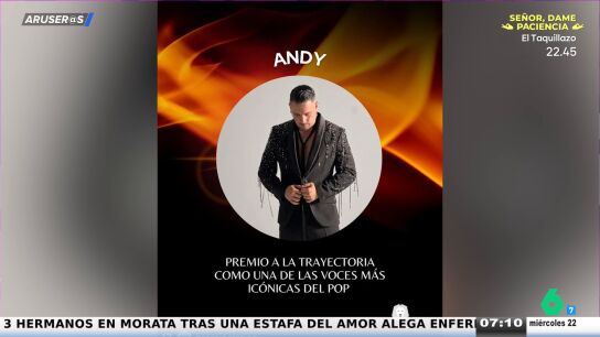 Alfonso Ar&uacute;s analiza en este v&iacute;deo el premio a Andy en los Premios Latino: "Esto es una bofetada a Lucas"