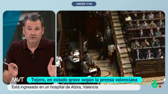 Antonio Tejero, uno de los cabecillas del golpe de Estado del 23F, se encuentra ingresado en estado cr&iacute;tico y M&aacute;s Vale Tarde recuerda algunas de las im&aacute;genes m&aacute;s ic&oacute;nicas de aquel momento clave en la historia moderna de Espa&ntilde;a.