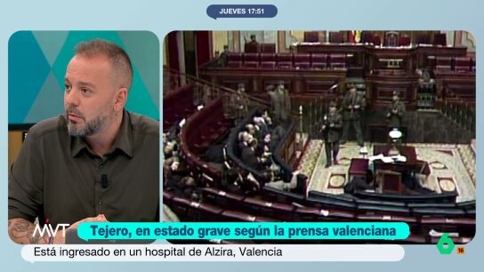 Antonio Maestre recuerda en este v&iacute;deo la propuesta del general Armada a Antonio Tejero, ahora ingresado en estado cr&iacute;tico, el 23F: un Gobierno de concentraci&oacute;n que habr&iacute;a hecho caer al democr&aacute;tico "con el consentimiento de Juan Carlos I".