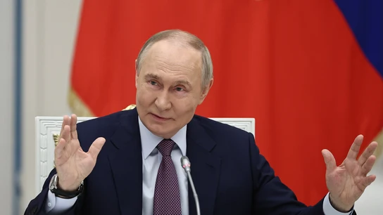 El presidente ruso, Vladímir Putin, asiste a una reunión del Consejo Presidencial El presidente ruso, Vladímir Putin, asiste a una reunión del Consejo Presidencial