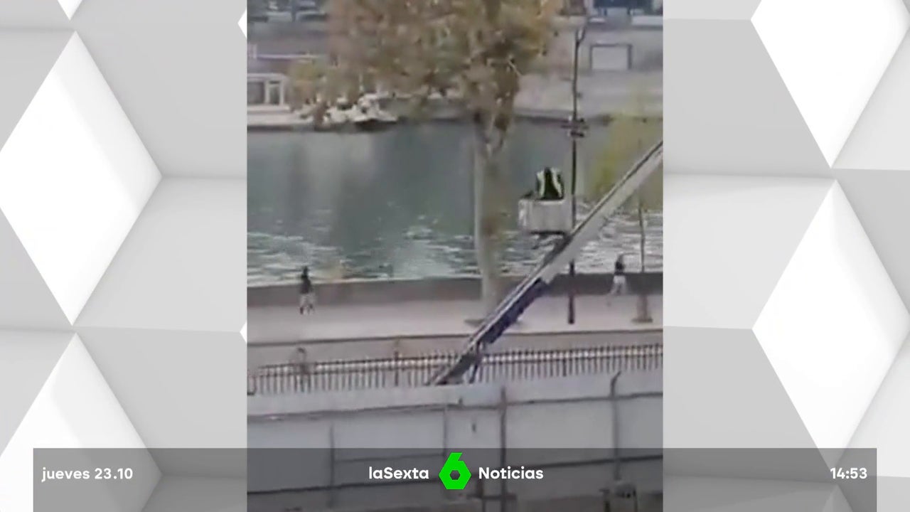 El vídeo que muestra cómo huyeron los ladrones del Louvre tras hacerse con las joyas