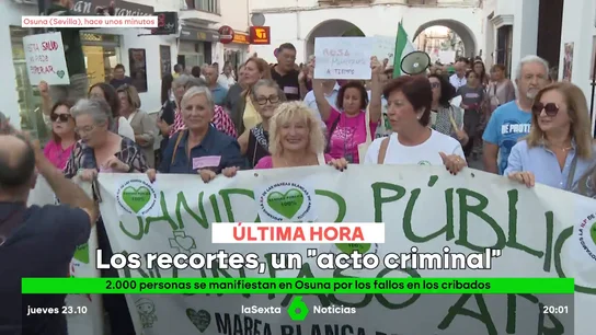 manifestación Osuna manifestación Osuna