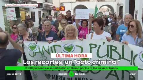 manifestación Osuna manifestación Osuna
