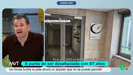 M&aacute;s Vale Tarde ha expuesto el caso de Mar&iacute;a del Carmen, una vecina del barrio de Ibiza, en Madrid, que, despu&eacute;s de 70 a&ntilde;os viviendo en su domicilio, ser&aacute; desahuciada. 