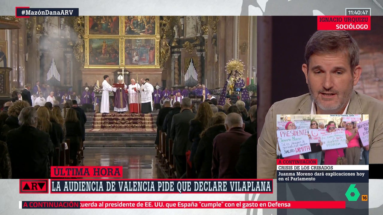 Ignacio Urquizu, tajante sobre el primer aniversario de la DANA: "La principal anomalía es que Mazón siga siendo presidente"
