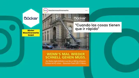 "Cuando las cosas tienen que ir rápido", el nuevo eslógan de la empresa de la escala utilizada en el robo del Louvre "Cuando las cosas tienen que ir rápido", el nuevo eslógan de la empresa de la escala utilizada en el robo del Louvre