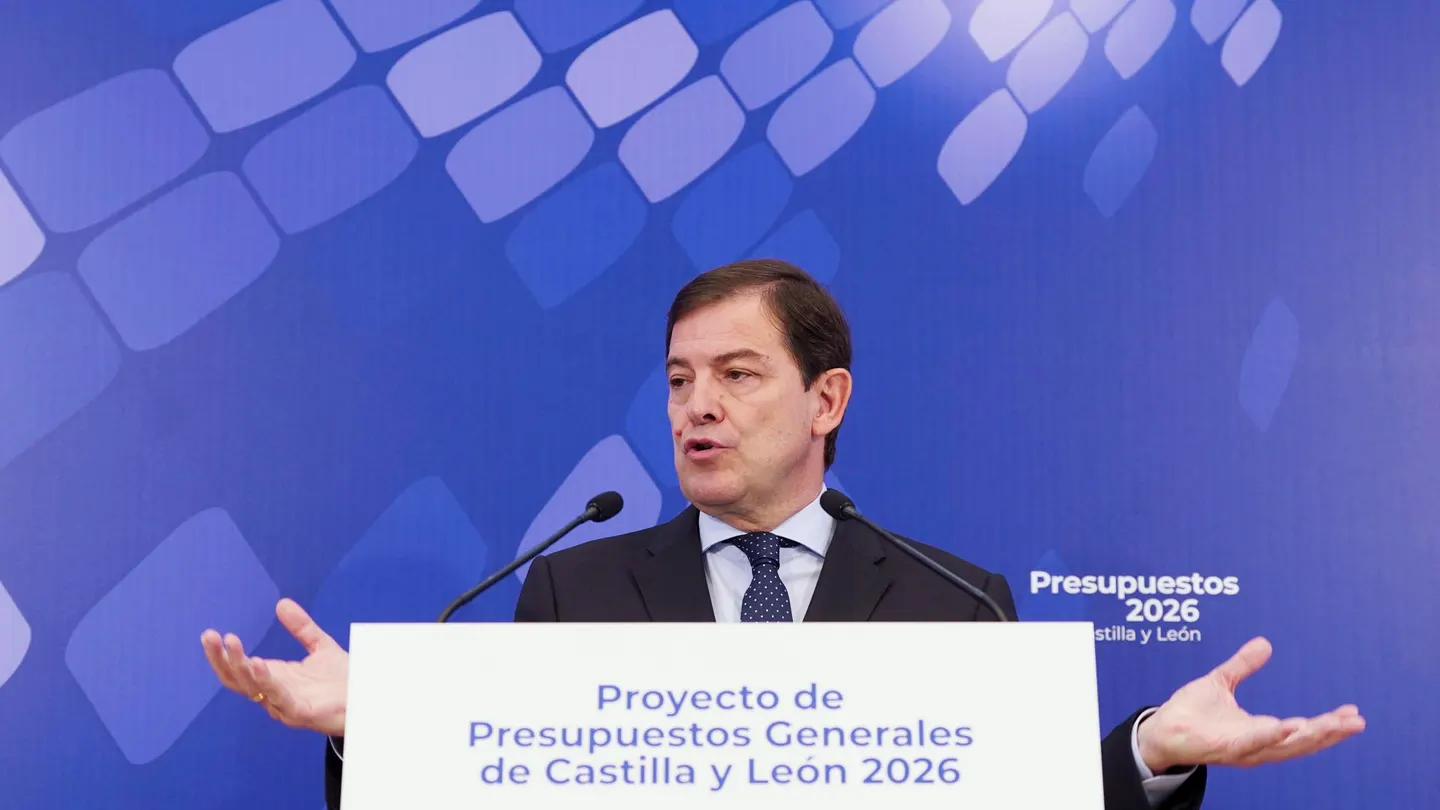 El presidente de la Junta de Castilla y León, Alfonso Fernández Mañueco, en una imagen de archivo El presidente de la Junta de Castilla y León, Alfonso Fernández Mañueco, en una imagen de archivo
