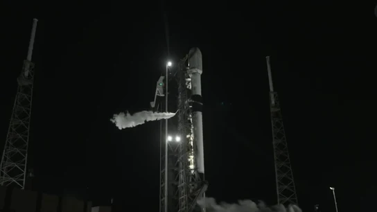 El satélite español SpainSat NG II, durante su lanzamiento en Cabo Cañaveral (Estados Unidos) El satélite español SpainSat NG II, durante su lanzamiento en Cabo Cañaveral (Estados Unidos)
