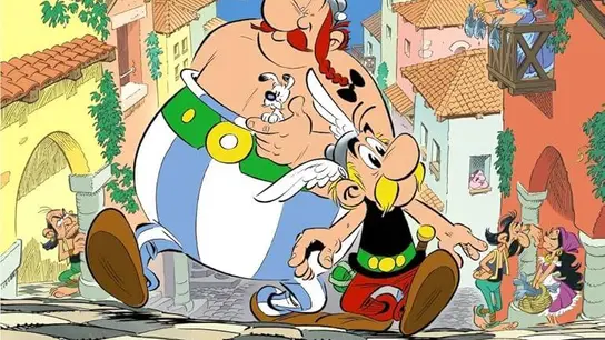 Portada de 'Astérix en Lusitania' Portada de 'Astérix en Lusitania'