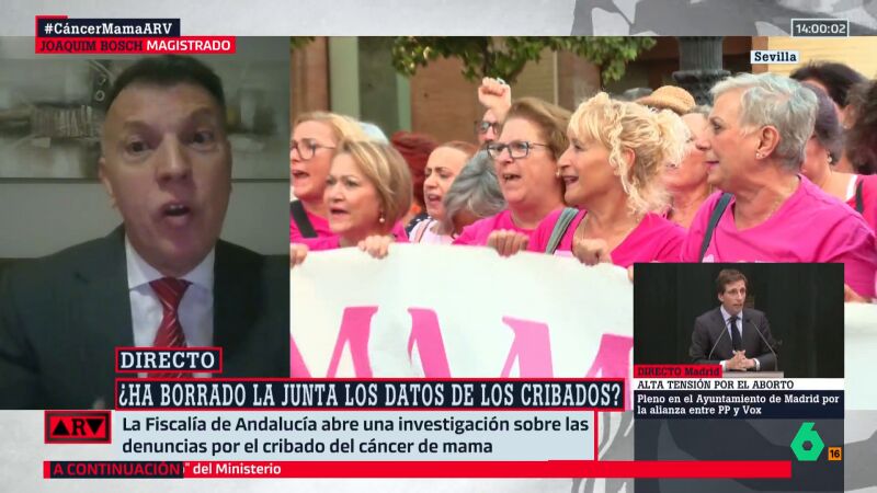 Joaquim Bosch, sobre la crisis en Andalucía 
