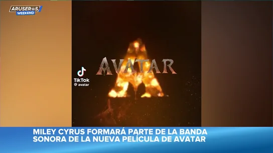 Miley Cyrus formará parte de la banda sonora de la nueva películar de 'Avatar: Fuego y Ceniza' Miley Cyrus formará parte de la banda sonora de la nueva películar de 'Avatar: Fuego y Ceniza'