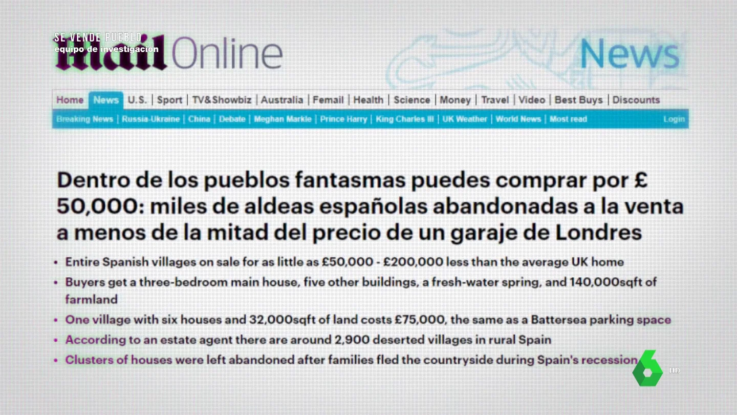 La letra pequeña detrás de los "chollos" de pueblos abandonados en España que no cuentan los medios internacionales La letra pequeña detrás de los "chollos" de pueblos abandonados en España que no cuentan los medios internacionales