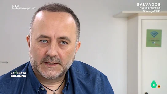 Hernán Verdún, abandonó Argentina por el kirchnerismo y ahora defiende a Milei: "Necesitaba un Gobierno que ordene las cuentas" laSexta Columna descubre la historia de Hernán Verdún, un argentino que decidió emigrar con su familia a España ante la creciente inseguridad, según él, provocada por el kirchnerismo, y que en Milei un Gobierno del cambio.