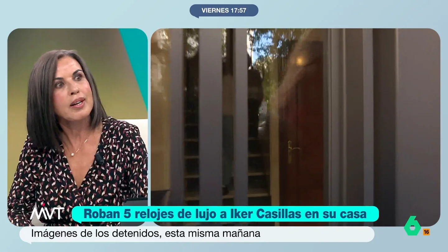 Beatriz de Vicente señala las penas a las que se podrían enfrentar los autores del robo a Iker Casillas Los dos supuestos ladrones, que son una empleada del hogar y un vigilante de seguridad, se encuentran en libertad con medidas cautelares. La abogada explica que los cacos podrían enfrentarse a penas de unos cinco años.