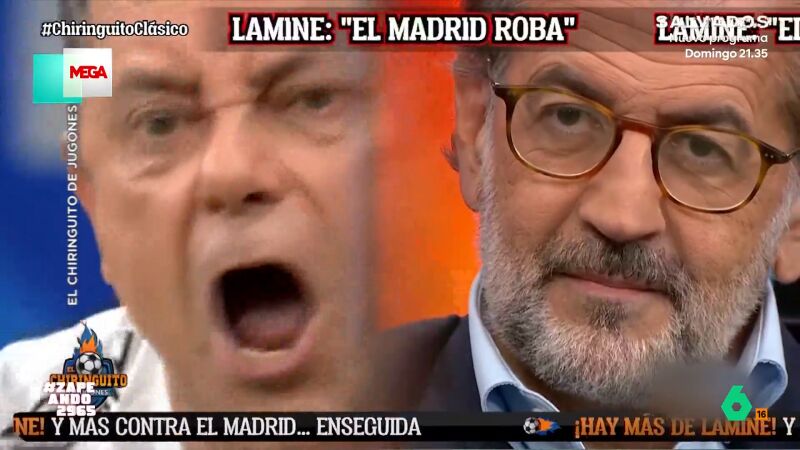 Lamine Yamal incendia la previa del Clásico y Tomás Roncero estalla: "¡El Madrid no roba, el Madrid es víctima!" Lamine Yamal incendia la previa del Clásico y Tomás Roncero estalla: "¡El Madrid no roba, el Madrid es víctima!"