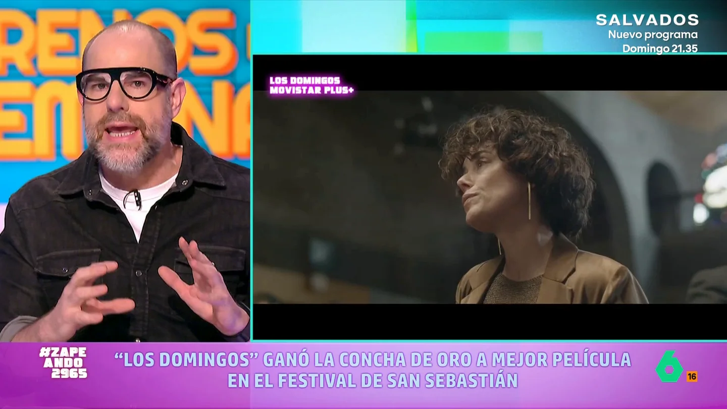 "Puede ser vista como una película terrorífica": así valora Alberto Rey 'Los Domingos' de Alauda Ruiz de Azúa La película cuenta la historia de una chica de 17 años que quiere meterse a monja de clausura. El film hace un retrato "magnífico" de la familia como "institución compleja y contradictoria".