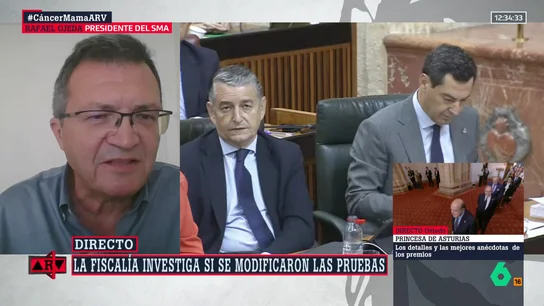 La advertencia de Rafael Ojeda, presidente del SMA: "Lo que hoy es una crisis en los cribados puede convertirse en la desaparición de la sanidad pública" La advertencia de Rafael Ojeda, presidente del SMA: "Lo que hoy es una crisis en los cribados puede convertirse en la desaparición de la sanidad pública"