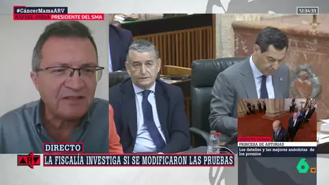 La advertencia de Rafael Ojeda, presidente del SMA: "Lo que hoy es una crisis en los cribados puede convertirse en la desaparición de la sanidad pública" La advertencia de Rafael Ojeda, presidente del SMA: "Lo que hoy es una crisis en los cribados puede convertirse en la desaparición de la sanidad pública"