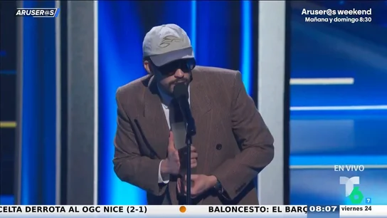 Bad Bunny, el más premiado de unos Billboard que sacan al Abraham Mateo más romántico cantando 'A puro dolor' Bad Bunny, el más premiado de unos Billboard que sacan al Abraham Mateo más romántico cantando 'A puro dolor'