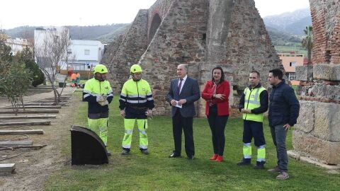 Alcalde de Algeciras con El Cobre