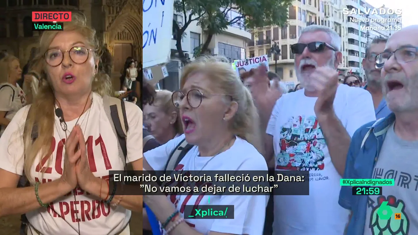 Una víctima de la DANA carga contra Mazón: "¿Dónde se ha visto que un asesino vaya al funeral de las personas que ha asesinado?" Una víctima de la DANA carga contra Mazón: "¿Dónde se ha visto que un asesino vaya al funeral de las personas que ha asesinado?"