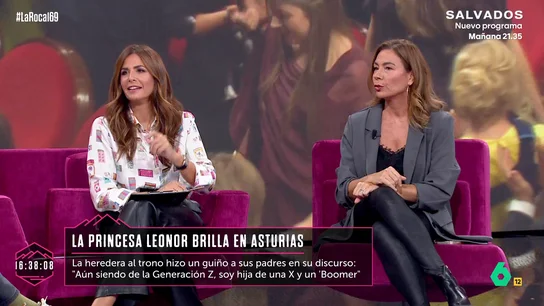 Silvia Taulés analiza la reacción del rey ante las palabras de la princesa Leonor: "Se le cae la baba" Silvia Taulés analiza la reacción del rey ante las palabras de la princesa Leonor: "Se le cae la baba"