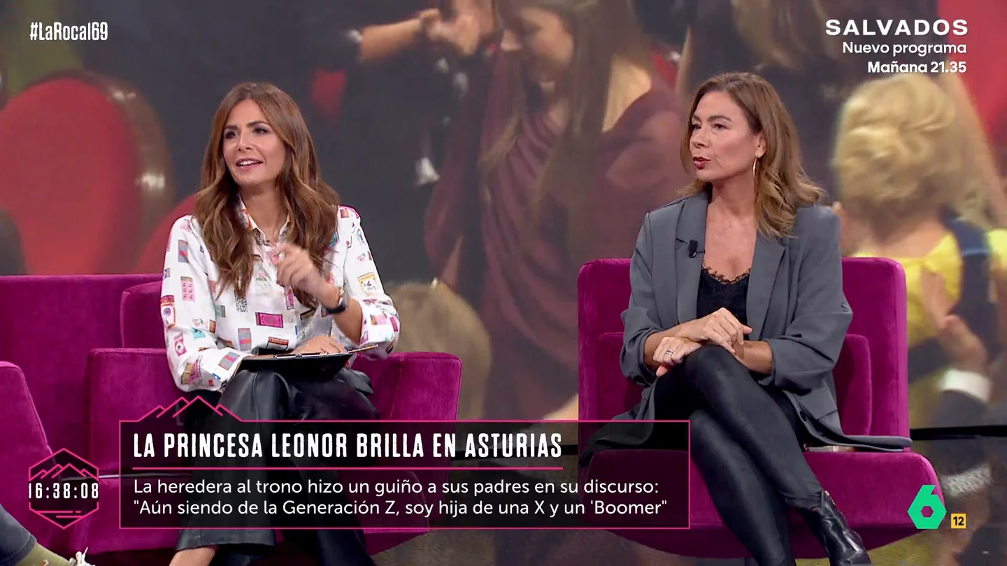 Silvia Taulés analiza la reacción del rey ante las palabras de la princesa Leonor: "Se le cae la baba" Silvia Taulés analiza la reacción del rey ante las palabras de la princesa Leonor: "Se le cae la baba"
