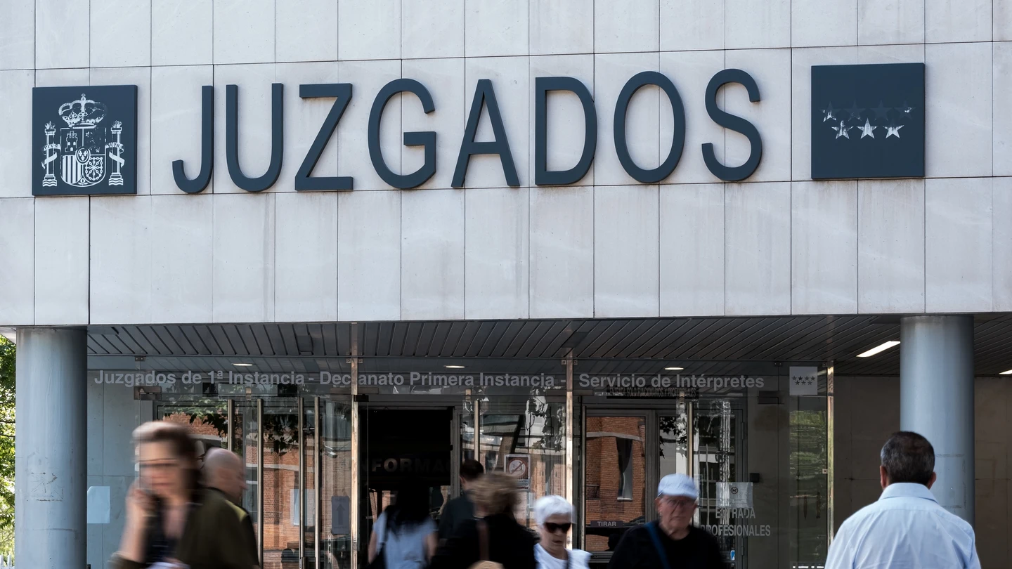 Foto de archivo de los Juzgados de Plaza de Castilla, en Madrid. Foto de archivo de los Juzgados de Plaza de Castilla, en Madrid.