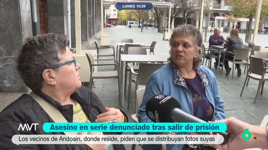 Una vecina de Andoain, ante la presencia del asesino en serie Ximo Ferrándiz: "¿Reinserción? Una mierda. La cabra tira al monte" Hace dos años este asesino abandonaba la cárcel después de haber cumplido una condena de 25 años por violar y matar a cinco mujeres. Los vecinos del municipio de Guipúzcoa han descubierto su presencia tras ser denunciado por su expareja.