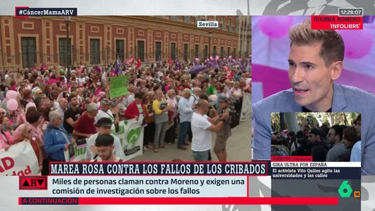 Juanma Romero analiza la situación del presidente de Andalucía: "Ha perdido el relato, tanto en la calle como en la gestión" Juanma Romero analiza la situación del presidente de Andalucía: "Ha perdido el relato, tanto en la calle como en la gestión"