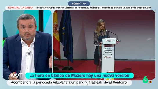 Chema Crespo reprocha a Maribel Vilaplana su falta de sinceridad sobre Mazón: "Tendría que haber elegido la verdad" Chema Crespo reprocha a Maribel Vilaplana su falta de sinceridad sobre Mazón: "Tendría que haber elegido la verdad"