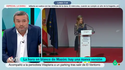 Chema Crespo reprocha a Maribel Vilaplana su falta de sinceridad sobre Mazón: "Tendría que haber elegido la verdad" Chema Crespo reprocha a Maribel Vilaplana su falta de sinceridad sobre Mazón: "Tendría que haber elegido la verdad"