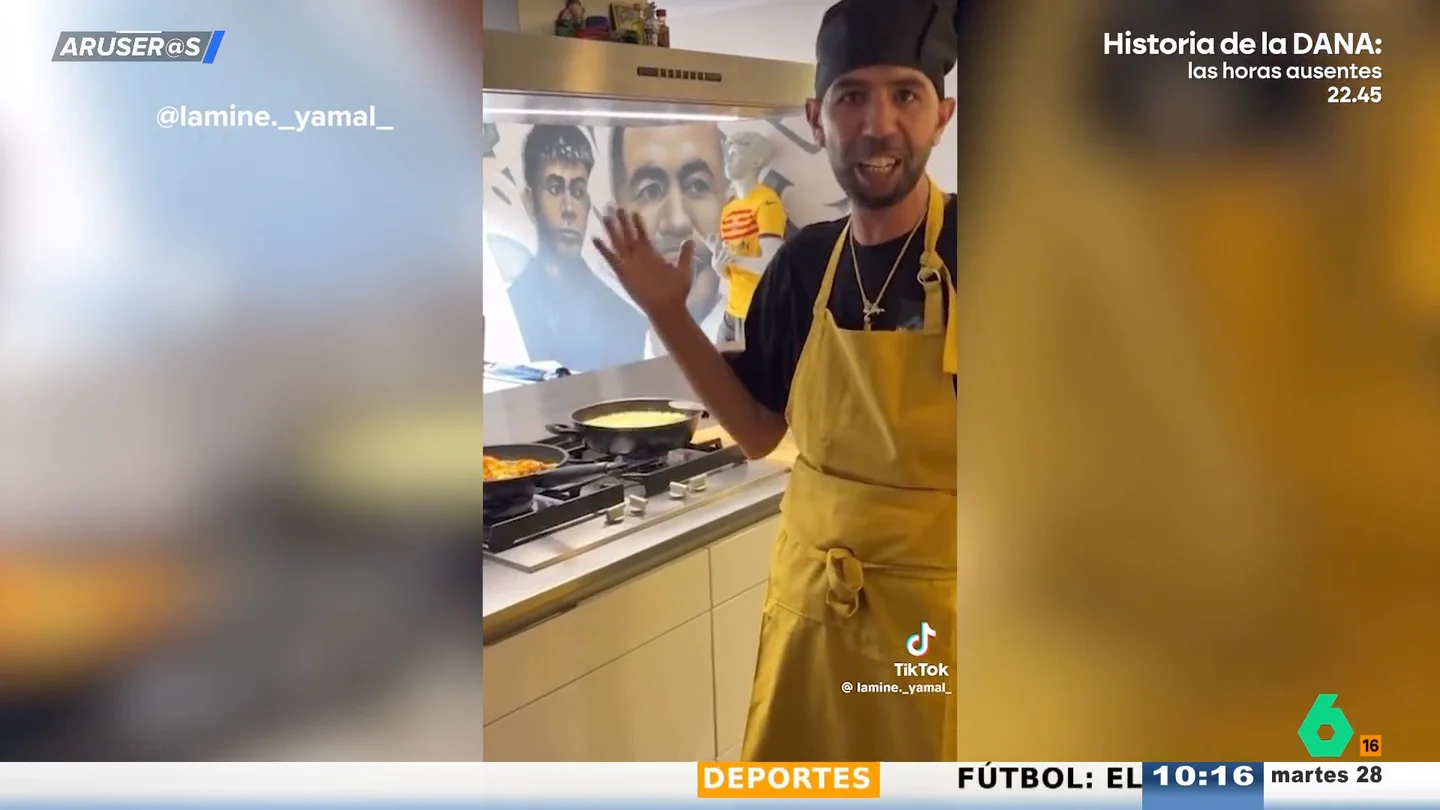 El vídeo del padre de Lamine Yamal en el que presume de su juventud: "Yo aún puedo trabajar, cojo todos los cartones de Barcelona y los vendo" El vídeo del padre de Lamine Yamal en el que presume de su juventud: "Yo aún puedo trabajar, cojo todos los cartones de Barcelona y los vendo"