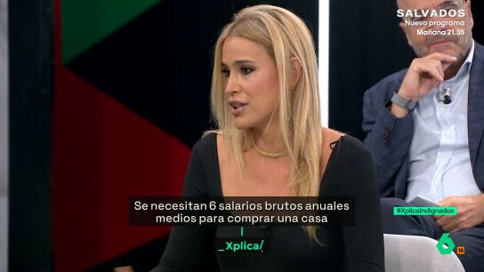 Afra Blanco explota contra los que "llaman empresarios a los rentistas": "Y una leche, est&aacute;n especulando"