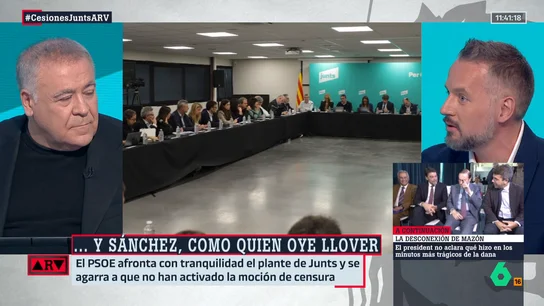 Basteiro recurre a una canción de Sabina para explicar la situación entre Junts y el Gobierno: "Este 'adiós' no maquilla un 'hasta luego'; este 'nunca' no esconde un 'ojalá'" Basteiro recurre a una canción de Sabina para explicar la situación entre Junts y el Gobierno: "Este 'adiós' no maquilla un 'hasta luego'; este 'nunca' no esconde un 'ojalá'"