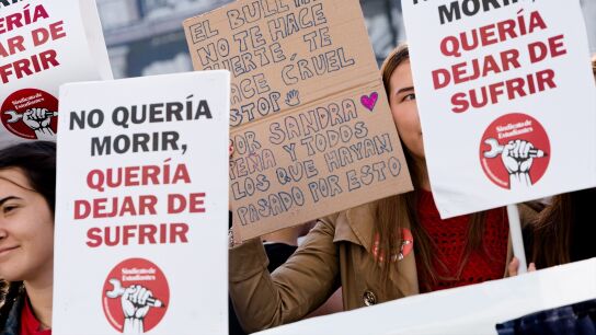 El Sindicato de Estudiantes moviliza a toda España contra el acoso en la huelga y manifestación del 28 de octubre por Sandra Peña.
