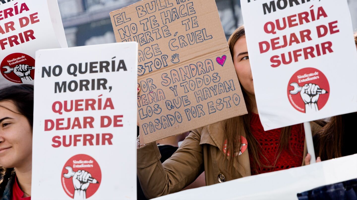 El Sindicato de Estudiantes moviliza a toda España contra el acoso en la huelga y manifestación del 28 de octubre por Sandra Peña.