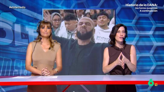 Sandra Sabatés, sobre Dani Alves: "Ha abrazado una nueva fe, que era lo menos peligroso que podía abrazar" Sandra Sabatés, sobre Dani Alves: "Ha abrazado una nueva fe, que era lo menos peligroso que podía abrazar"