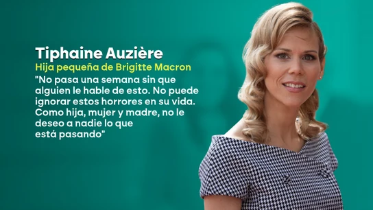 Testimonio de Tiphaine Auzière, hija de Brigitte Macron. Testimonio de Tiphaine Auzière, hija de Brigitte Macron.
